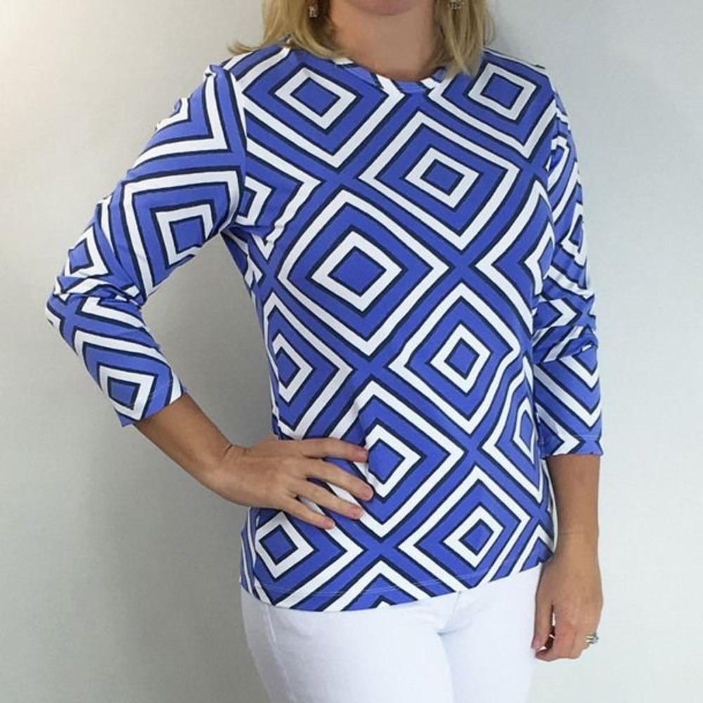 Mahi Gold Cape Crew Top - XS